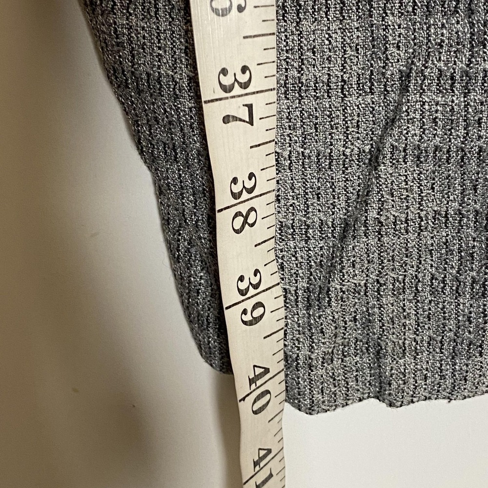 Vintage Kathy Ireland Dress Pants Juniors 9/10 Gray Check Pleated Tapered USA - Picture 11 of 16